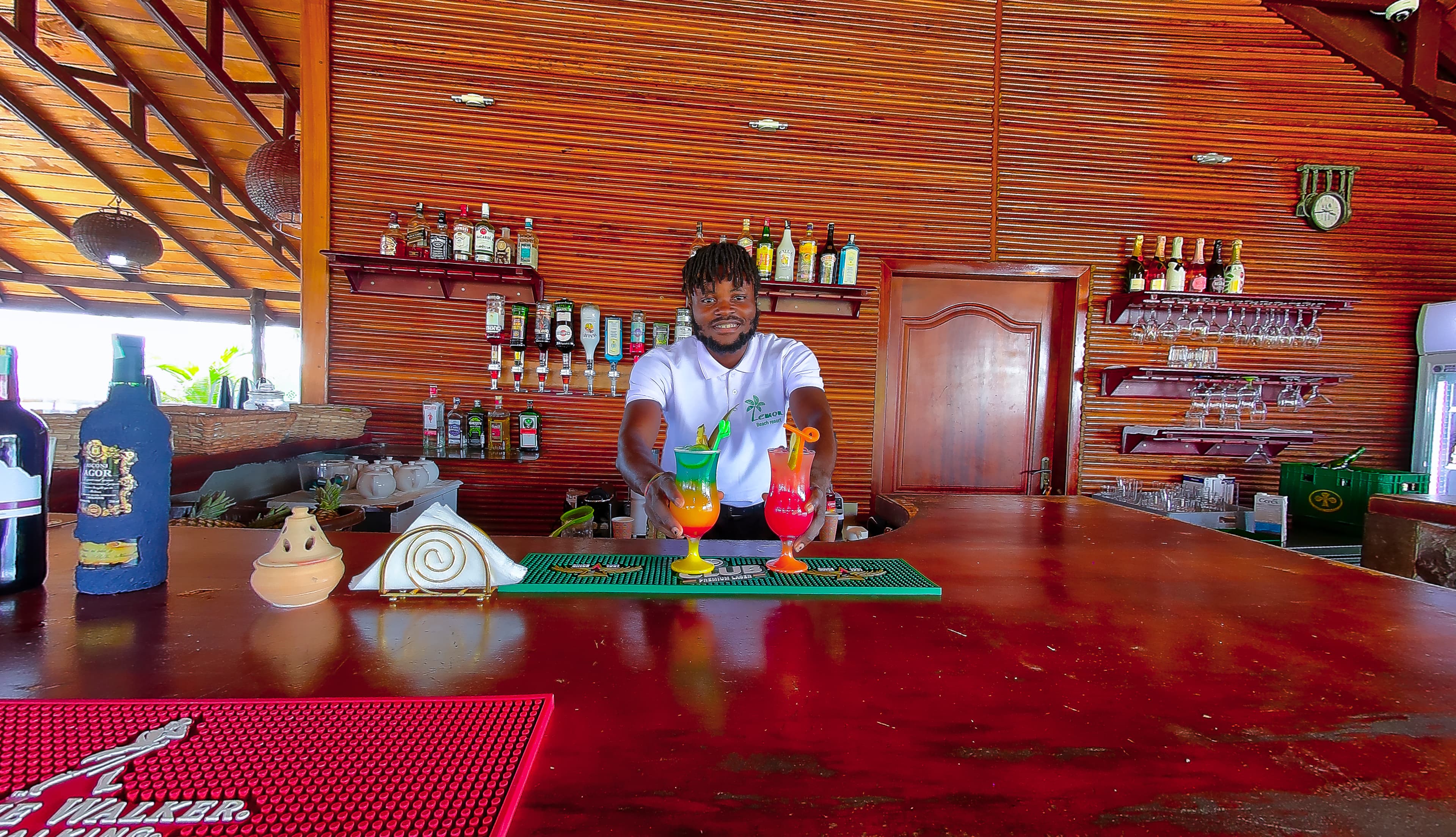 Cocktails at Lemon Beach